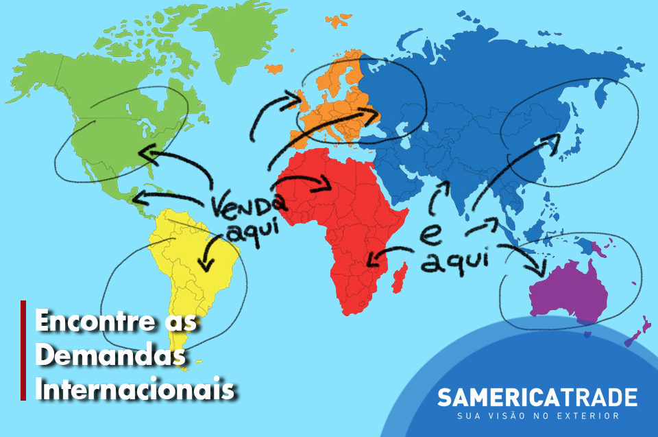Procurando as demandas internacionais para começar a exportar