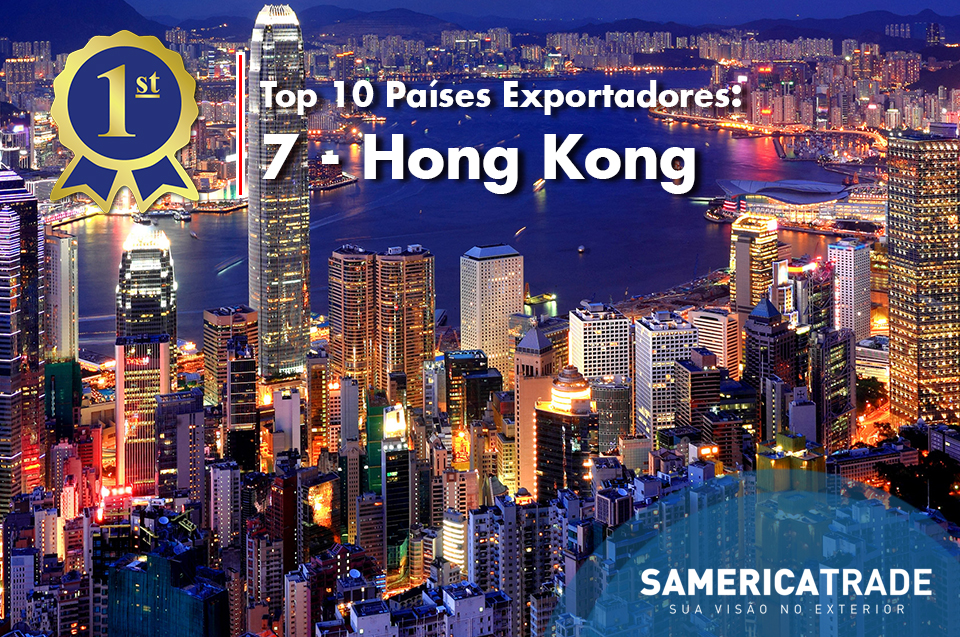 Top 10 Países Exportadores: 7 – Hong Kong