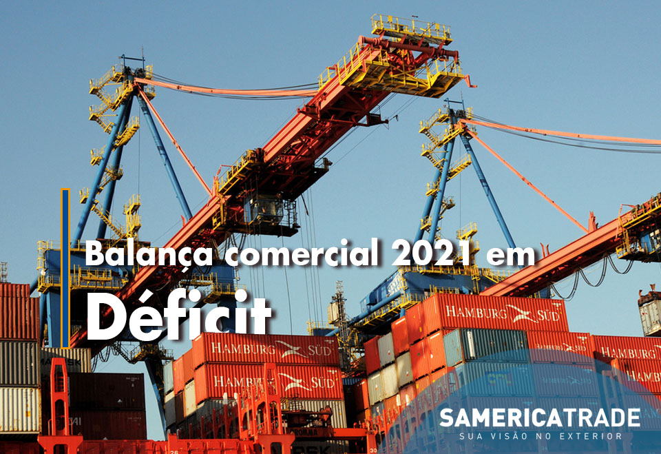 Balança comercial brasileira começou o ano com déficit