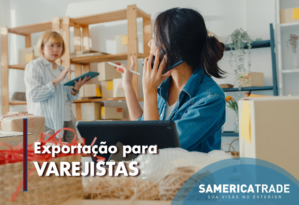 Exportação para comércio varejista